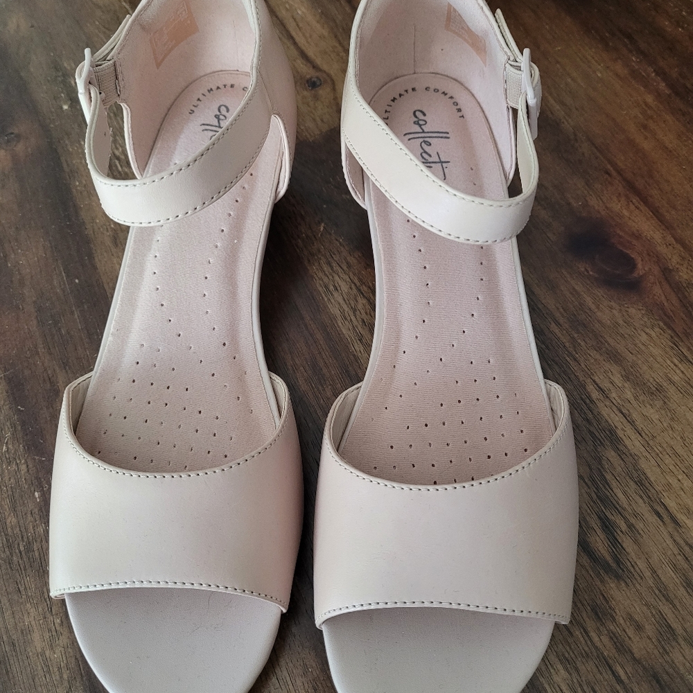 Clark's Sandals, size 9.